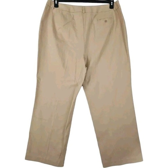 Nine & Company by Nine West ~Woman Plus Size 20W~ Peanut CottonPants Stretch. - Picture 3 of 9